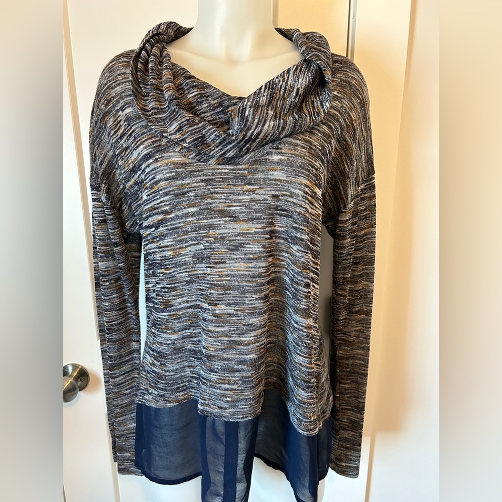 KUT from the kloth women’s layered sweater top sz lg